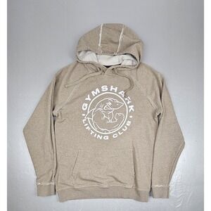 Gymshark‎ Lifting Club Hoodie Mens Lrg Limestone Pullover Training Gym Athletic
